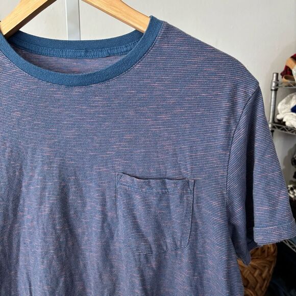 Goodfellow & Co Blue and Gray Short Sleeve Tees men’s medium - Picture 7 of 8